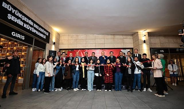 Denizli Büyükşehir Belediyesi Şehir Kütüphanesi açıldı