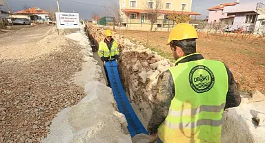 DESKİ’den Hançalar’da alt yapı atağı