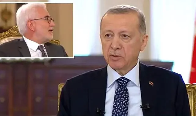 Erdoğan katıldığı canlı yayında fenalaştı, yayın kesildi