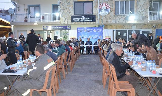 Gönül Sofrası Bozburun'da Kuruldu