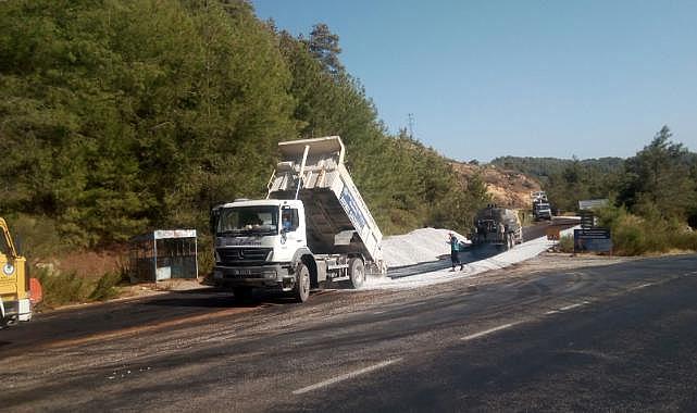 Muğla Büyükşehir Belediyesi, Milas&#039;ta 473 Km Yol Çalışması Yaptı