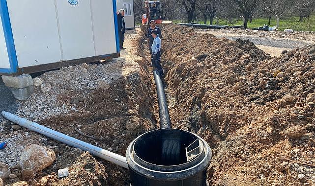 Muğla Büyükşehir Ekipleri Malatya’da Altyapı Çalışmalarına Devam Ediyor