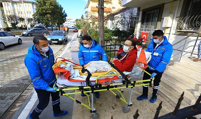 Muğla Büyükşehir Hasta Nakil Hizmeti ile Vatandaşın Yanında
