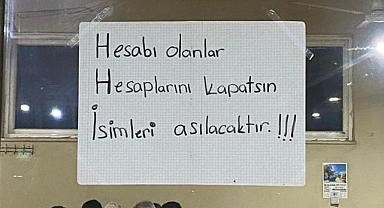 Nazillili esnaftan ilginç taktik