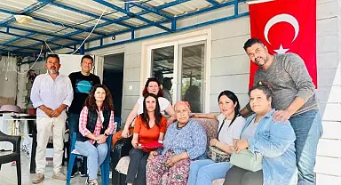 Anneler Günü'nde şehit annesine ziyaret