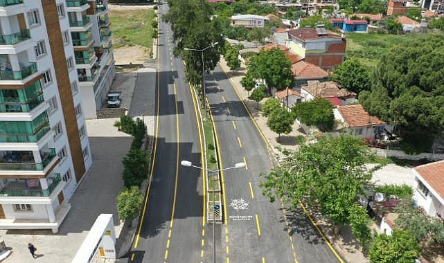 Aydın Büyükşehir Belediyesi Nazilli 75. Yıl Bulvarı'nı baştan sona yeniledi