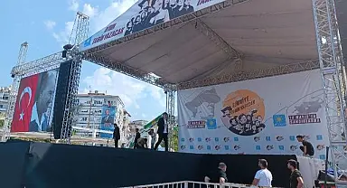 Aydın'da Akşener için tüm hazırlıklar tamamlandı
