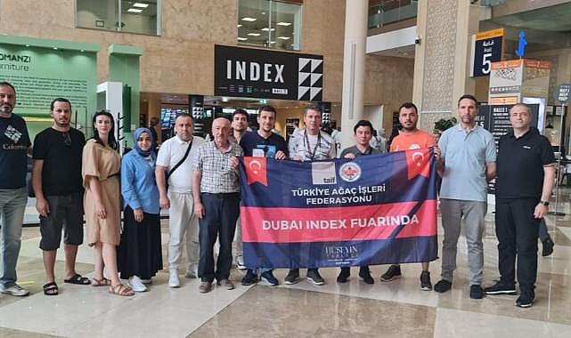 Aydınlı marangozlar, Dubai&#039;de fuar gezdi