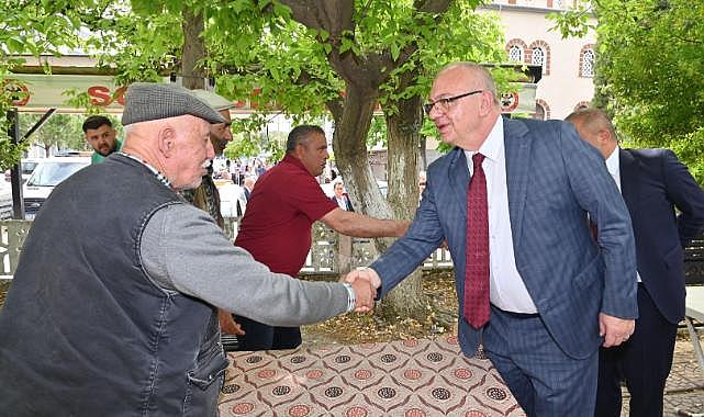 Başkan Ergün Avdan’da vatandaşlarla buluştu