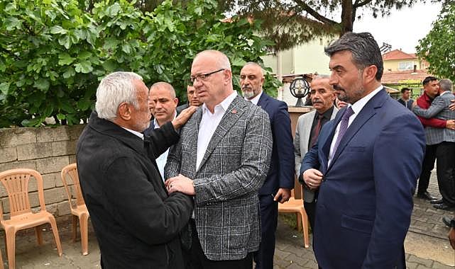 Başkan Ergün’den Şehit Ailesine Taziye Ziyareti