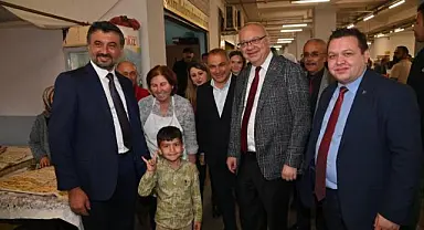 Başkan Ergün’e Sarıgöl’de Sıcak Karşılama