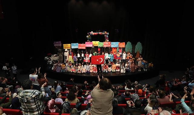Çocuklardan muhteşem performans