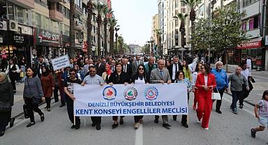 Denizli'de Engelliler Haftası kutlanıyor