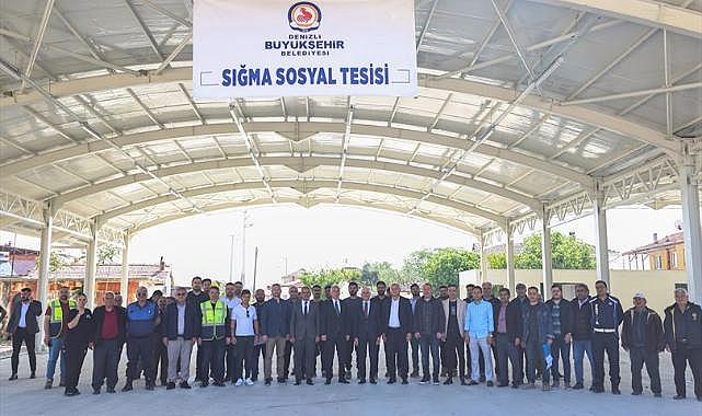 Denizli’den Sarayköy-Sığma’ya sosyal tesis