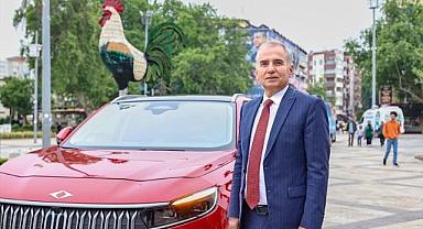 Denizli, Türkiye’nin ilk yerli otomobili TOGG’a kavuştu