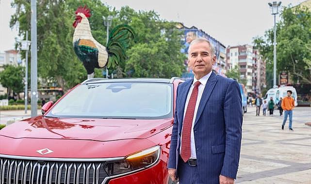 Denizli, Türkiye’nin ilk yerli otomobili TOGG’a kavuştu