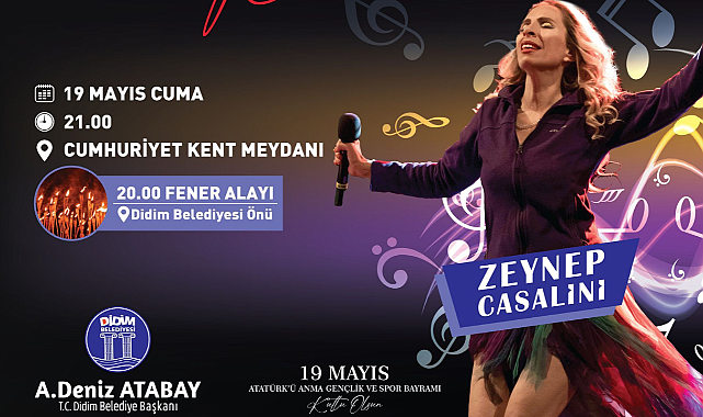 Didim&#039;de 19 Mayıs Coşku ile kutlanacak