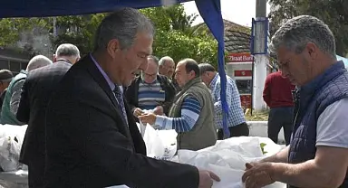 Didim'de ücretsiz fide dağıtımı yapıldı