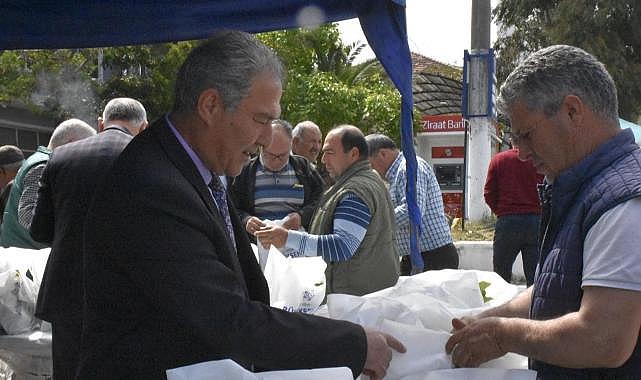 Didim'de ücretsiz fide dağıtımı yapıldı
