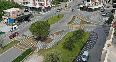 Didim'de Yeni Yapılan Kavşağın Peyzaj Çalışmaları Tamamlandı