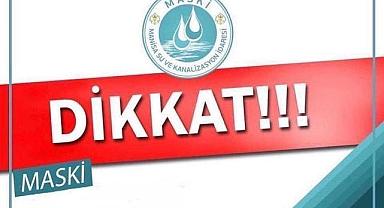 Dikkat! Planlı Su Kesintisi!