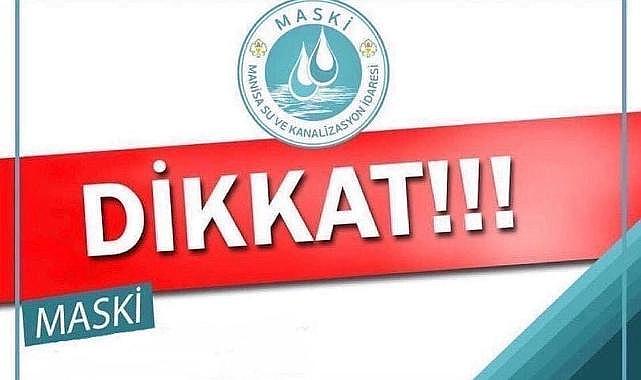 Dikkat! Planlı Su Kesintisi!