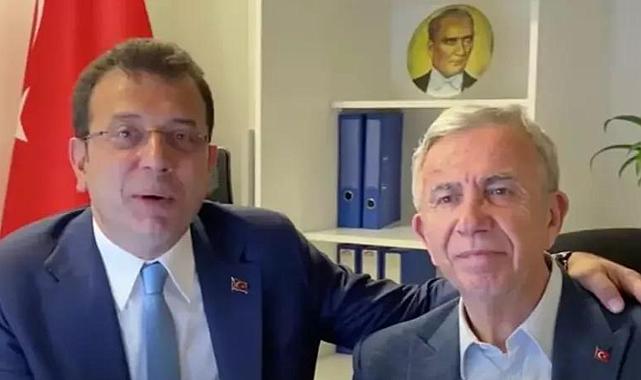 Ekrem İmamoğlu ve Mansur Yavaş'tan açıklama: Genel başkanımızın oyu...