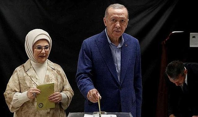 Erdoğan oy kullandı: 'İnanıyorum ki çok seri bir şekilde bitecek'
