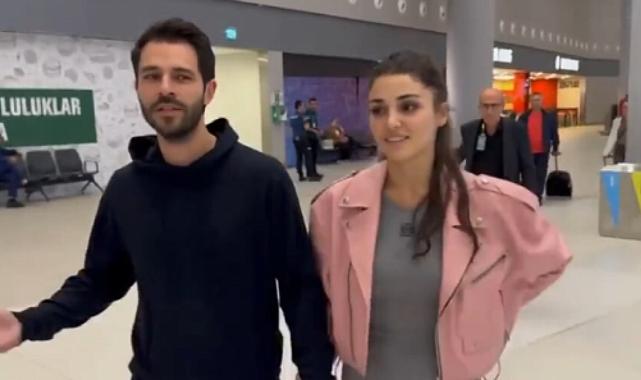 Hande Erçel ile havalimanında görüntülenen Hakan Sabancı'dan muhabire tepki: Her seferinde seninle konuşacak mıyız?