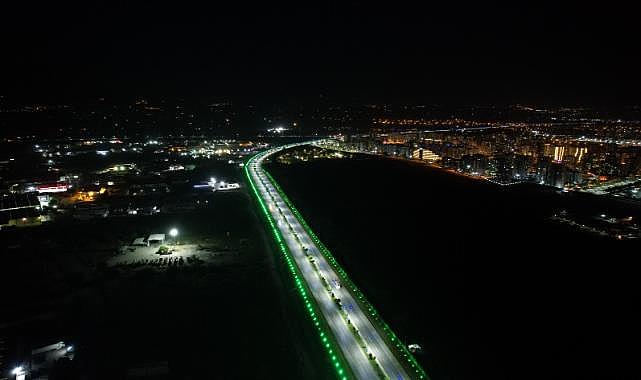 Manisa Çevre Yolu Işıl Işıl Oldu