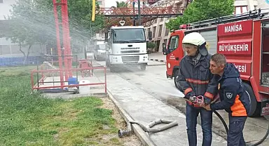 Manisa İtfaiyesi Özel Konuklarını Ağırladı