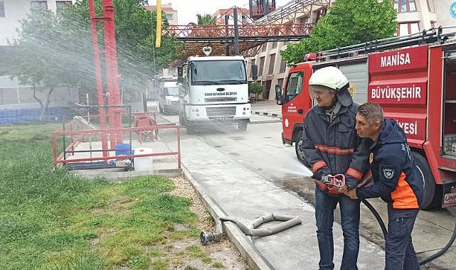 Manisa İtfaiyesi Özel Konuklarını Ağırladı