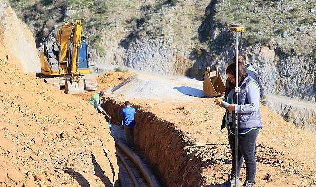 Muğla Büyükşehir, Milas’ta İçme Suyu Hat Yapımının Yüzde 98’ini Tamamladı
