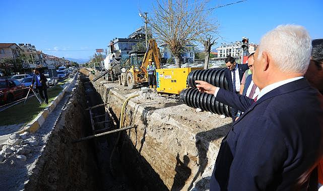 Muğla İl Genelinde 604 Bin Metre Kanalizasyon Hattı Yaptı