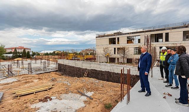 Örnek tesis inşası tüm hızıyla devam ediyor