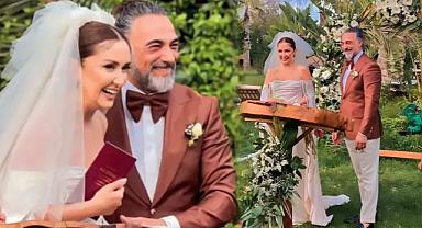 Oyuncu Selim Bayraktar ve sevgilisi Emel Karaköse evlendi