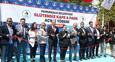 Pamukkale Belediyesi Glütensiz Park-Kafe açıldı
