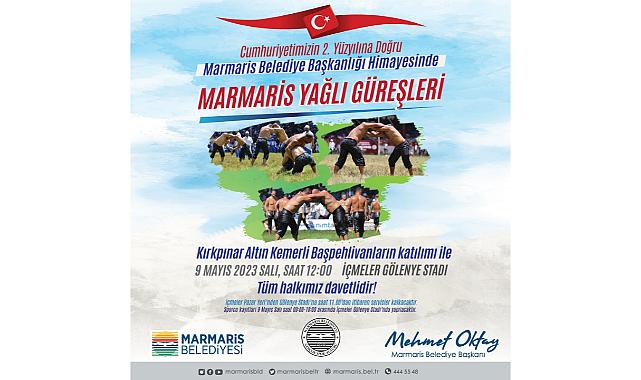 Pehlivanlar Marmaris&#039;te Er Meydanına Çıkıyor