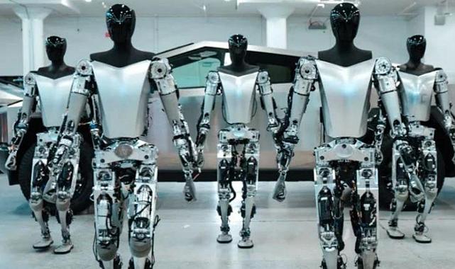 Tesla'nın insansı robotlarının son hali paylaşıldı