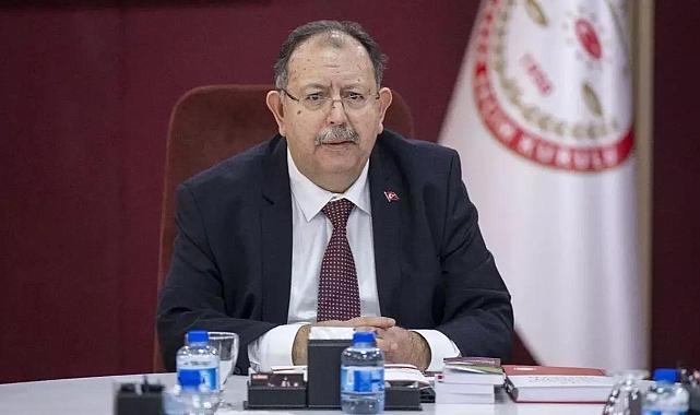 YSK Başkanı'ndan yeni açıklama