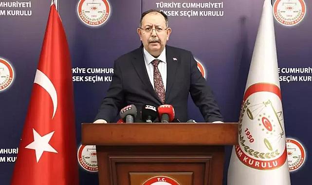 YSK Başkanı son durumu açıkladı! Erdoğan ve Kılıçdaroğlu kaç oy aldı?