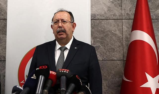 YSK Başkanı Yener teşekkür etti