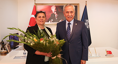 22.Dönem TBMM Başkanı Bülent Arınç'tan Başkan Çerçioğlu'na Ziyaret