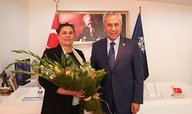 22.Dönem TBMM Başkanı Bülent Arınç&#039;tan Başkan Çerçioğlu&#039;na Ziyaret