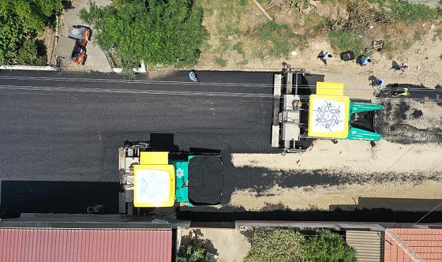 Aydın Büyükşehir Belediyesi Çine Kahraman Mahallesi Yolunu Yeniliyor