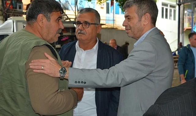 AYESOB Başkanı Künkcü’nden sel mağduru esnafa destek