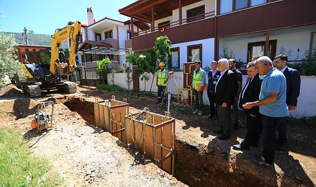 Başkan Gürün Düğerek’te ki Altyapı ve Kültürel Çalışmaları Yerinde İnceledi
