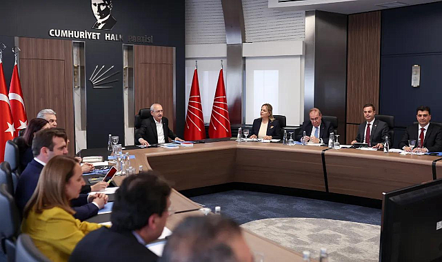 CHP'de MYK yeniden toplandı