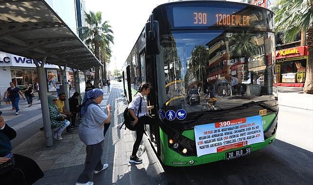 Denizli Büyükşehir otobüsleri YKS&#039;ye gireceklere ücretsiz