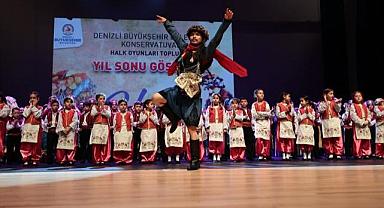 Denizli’den muhteşem halk oyunları gecesi